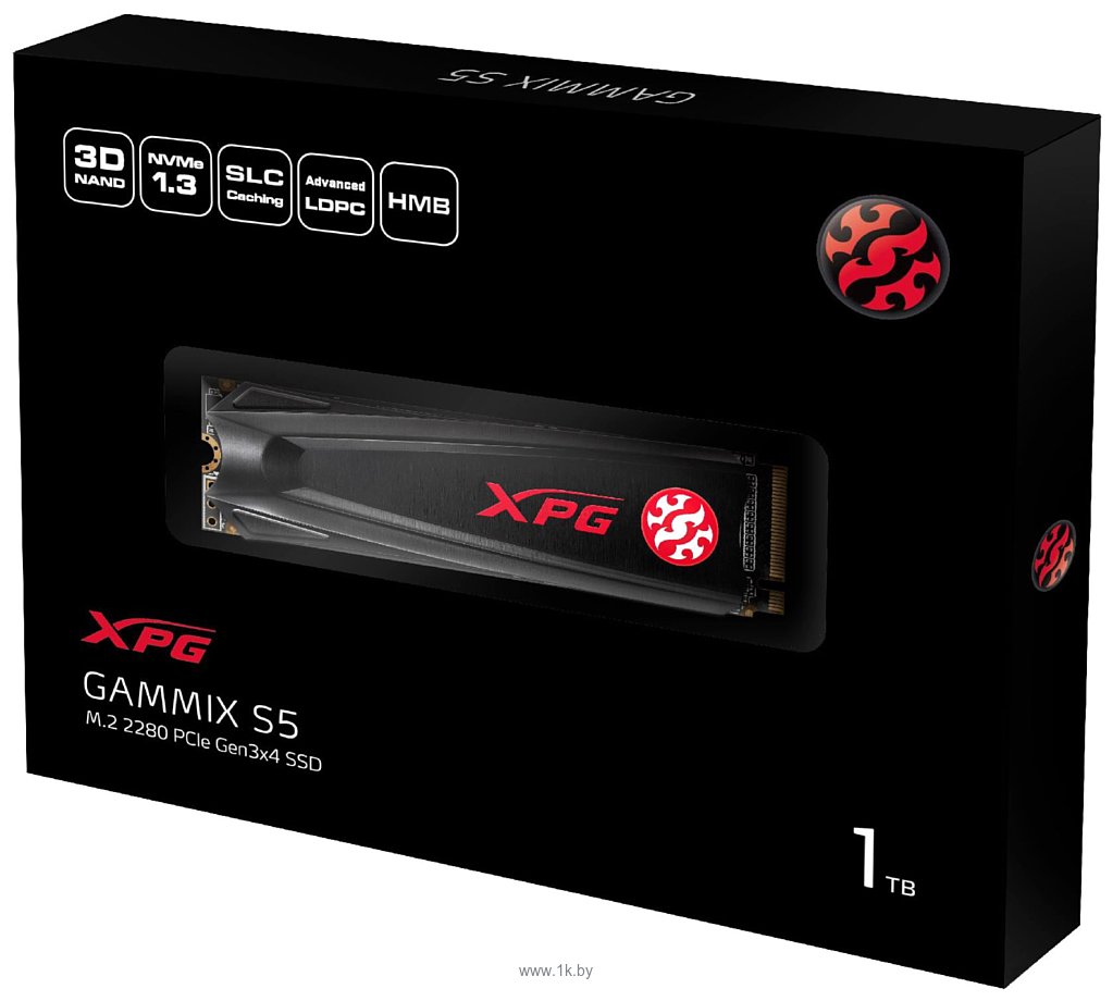 Фотографии ADATA GAMMIX S5 1TB AGAMMIXS5-1TT-C