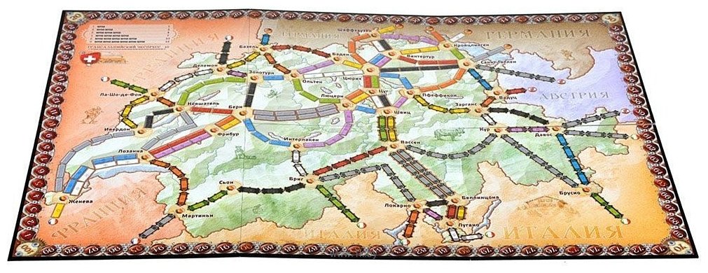 Фотографии Мир Хобби Ticket to Ride: Индия и Швейцария