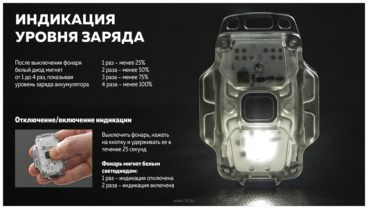 Фотографии Armytek Crystal USB-C (серый)