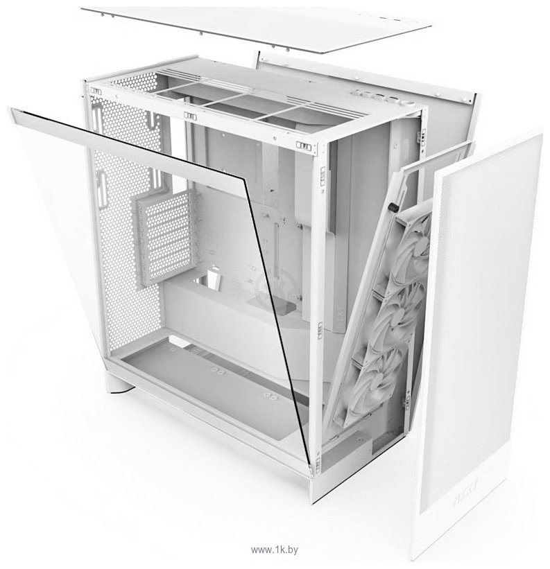 Фотографии NZXT H7 Flow 2024 CM-H72FW-01