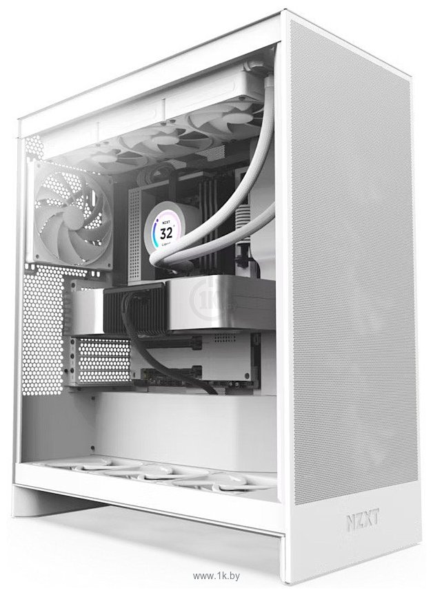 Фотографии NZXT H7 Flow 2024 CM-H72FW-01
