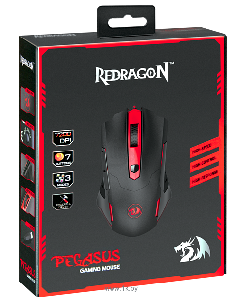 Фотографии Redragon Pegasus black USB