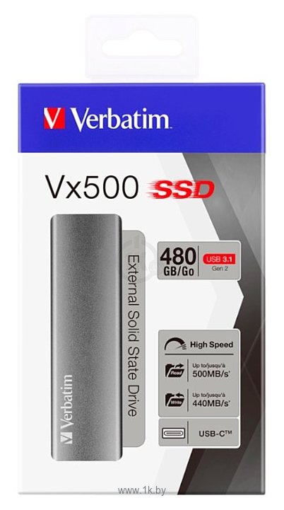 Фотографии Verbatim Vx500 External SSD 480GB