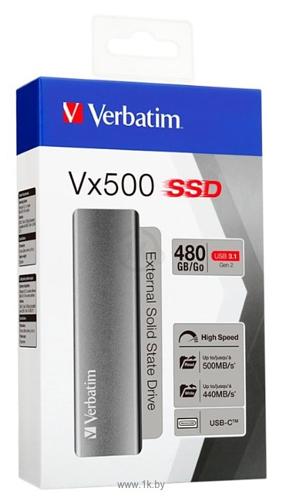 Фотографии Verbatim Vx500 External SSD 480GB