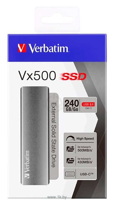 Фотографии Verbatim Vx500 External SSD 240GB