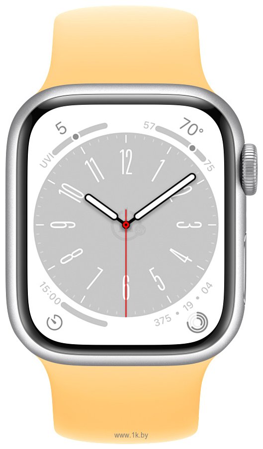 Фотографии Apple Watch Series 8 LTE 45 мм (алюминиевый корпус, силиконовый ремешок)