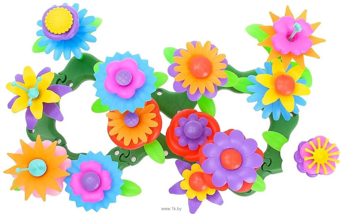Фотографии Наша игрушка Цветочный сад, 56 деталей