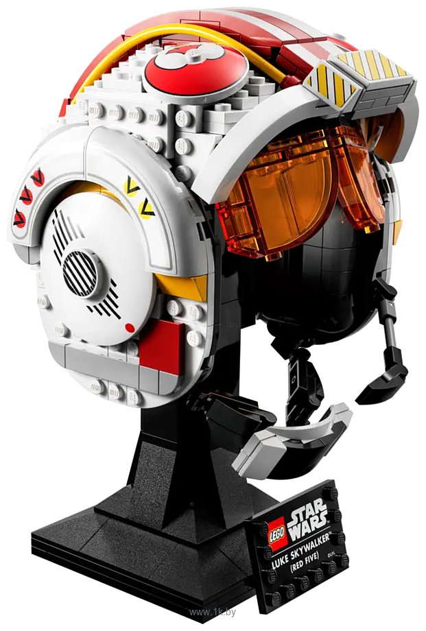 Фотографии LEGO Star Wars 75327 Шлем Люка Скайуокера (Красный-5)