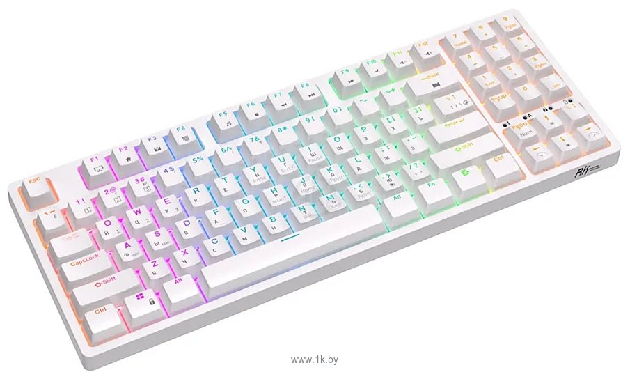 Фотографии Royal Kludge RK92 RGB white, RK Red