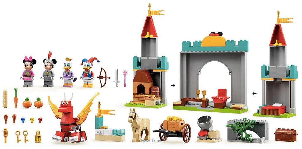 Фотографии LEGO Classic 10780 Микки и его друзья — защитники замка