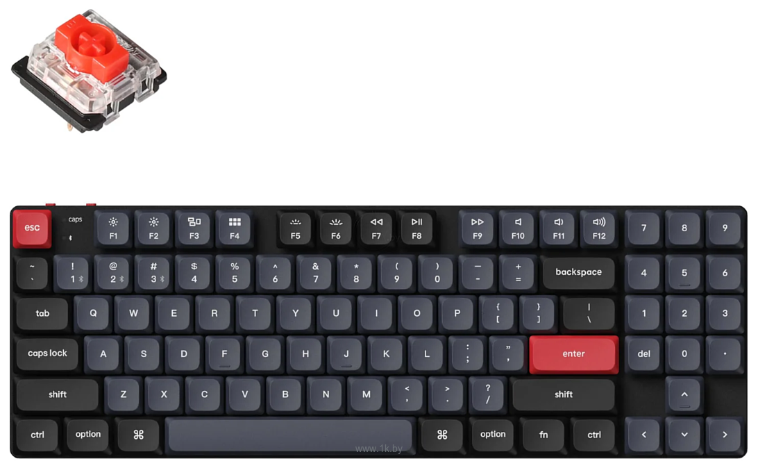 Фотографии Keychron K13 Pro RGB K13P-H1-RU Gateron Low Profile Red