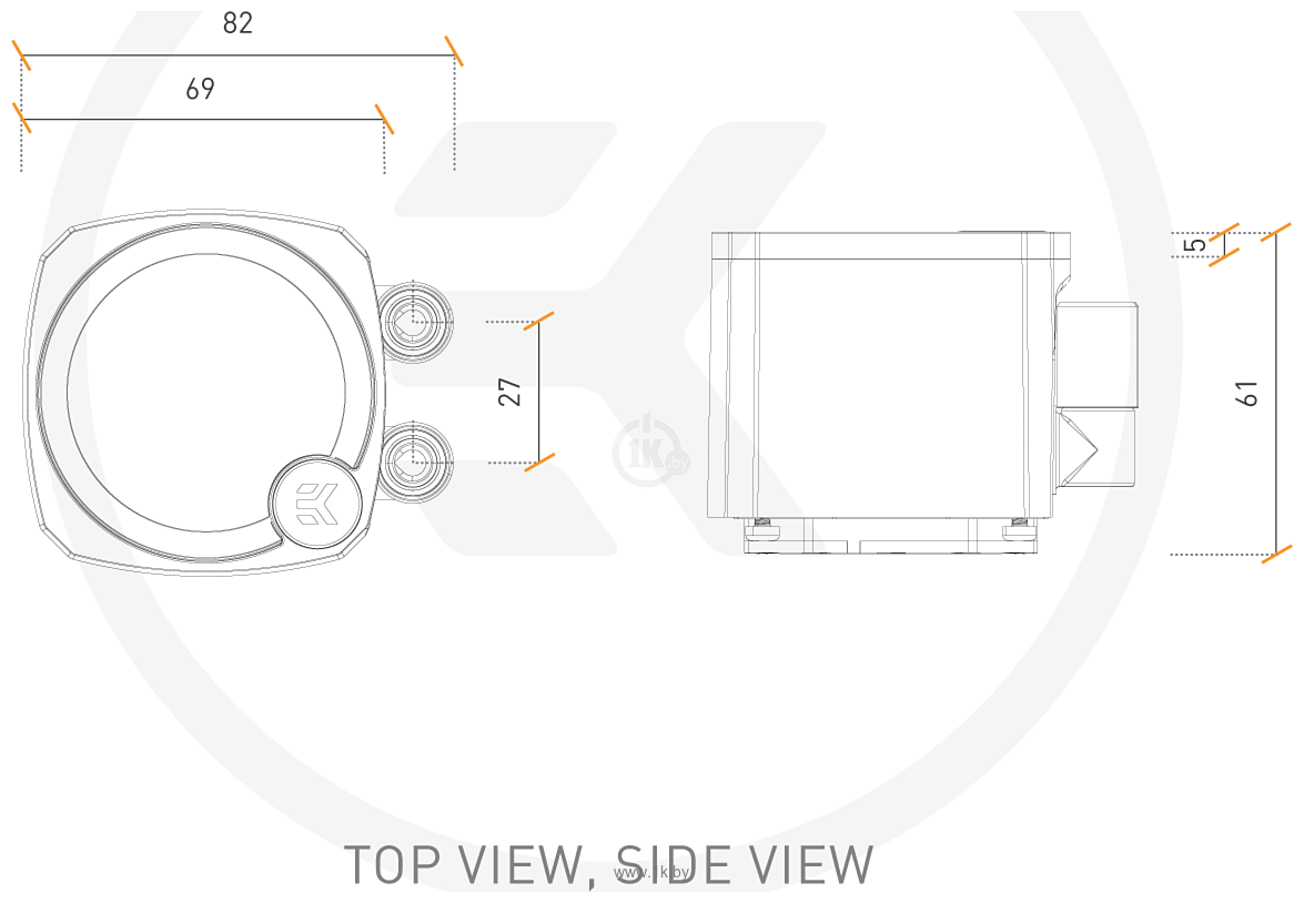 Фотографии EKWB EK-Nucleus AIO CR360 Dark