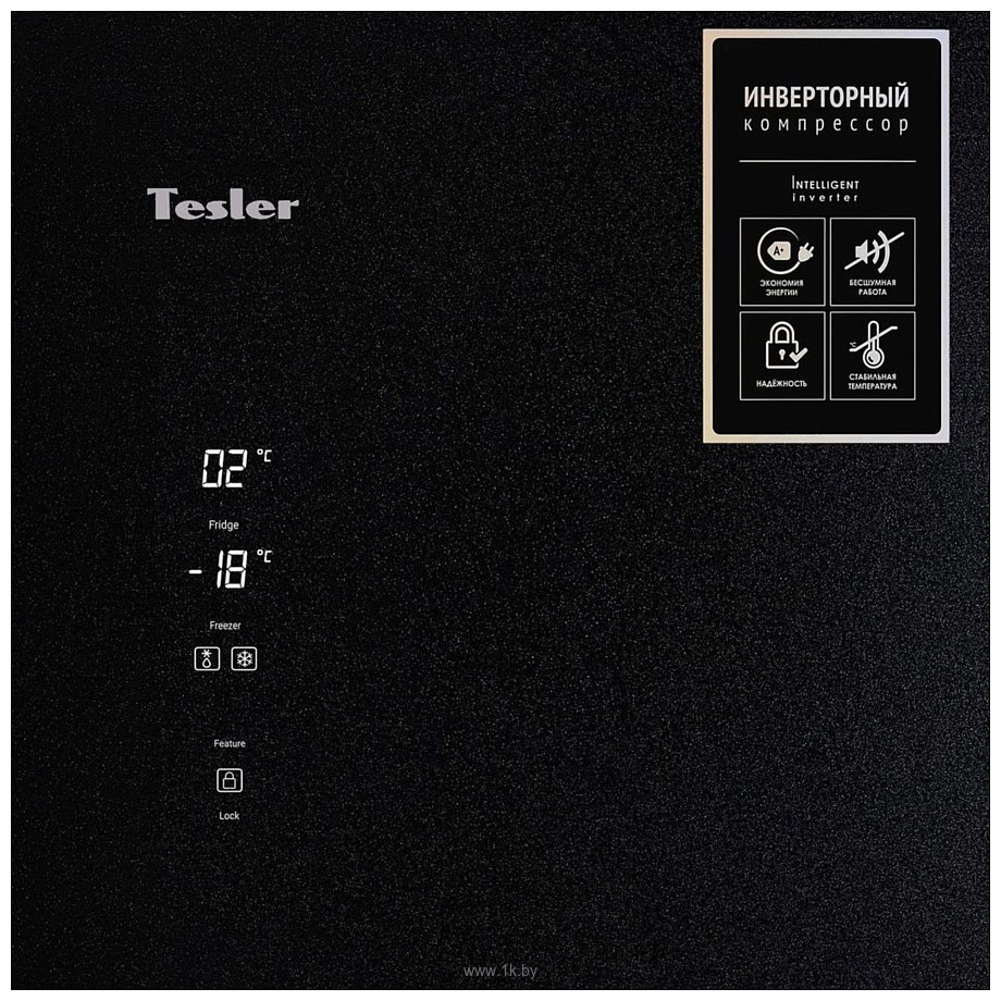 Фотографии Tesler RCD-545I (черное стекло)