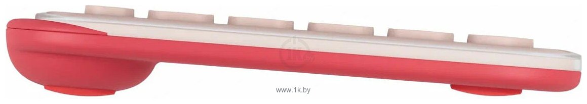Фотографии Logitech Pop Icon Keys pink/white (без кириллицы)