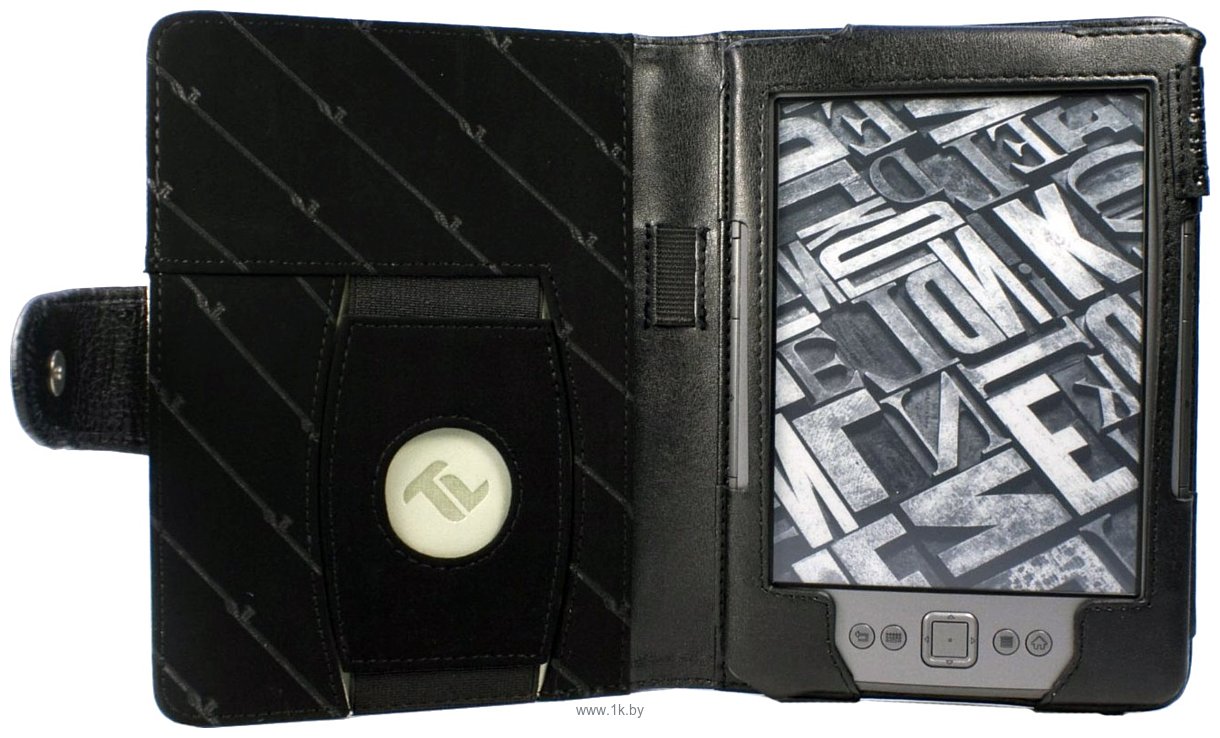 Фотографии Tuff-Luv Kindle 4 Embrace Plus Genuine Leather Black (A4_21)