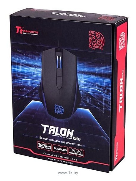 Фотографии Tt eSPORTS by Thermaltake Gaming mouse TALON Blu black USB