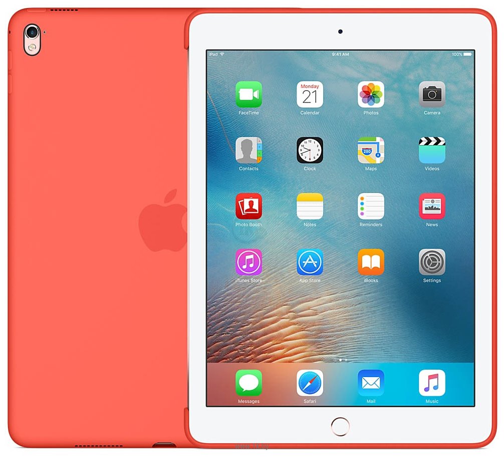 Фотографии Apple Silicone Case for iPad Pro 9.7 (Apricot) (MM262AM/A)