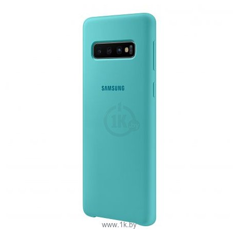 Фотографии Samsung Silicone Cover для Samsung Galaxy S10 (зеленый)