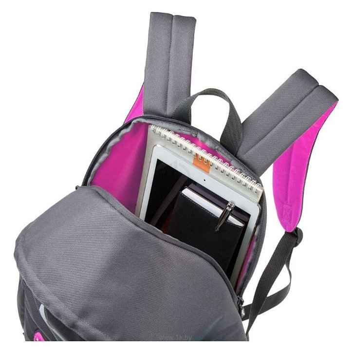 Фотографии ZIPIT Grillz Backpack Grey & Pink