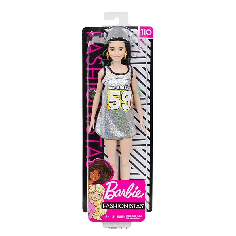 Фотографии Barbie Fashionistas Doll - Tall with Black Hair FXL50