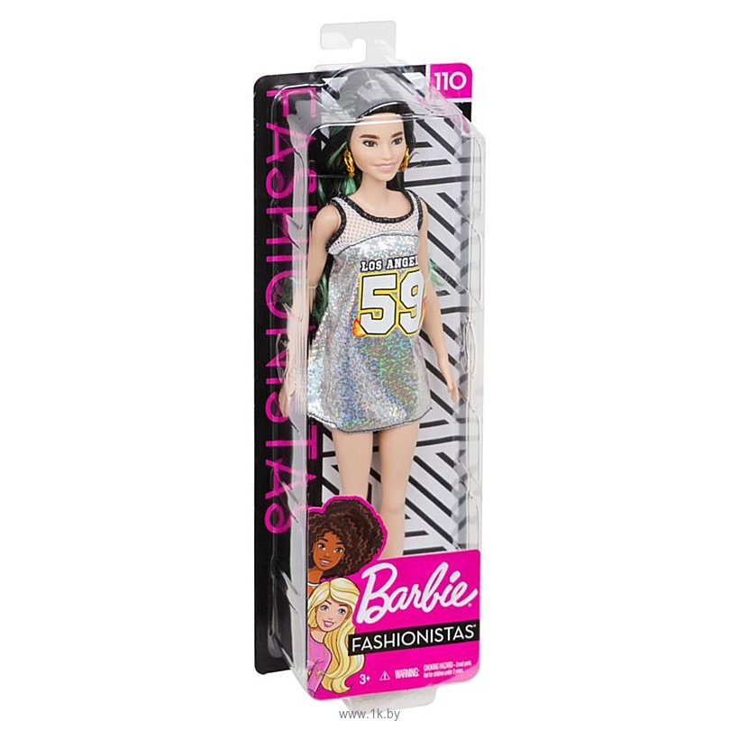 Фотографии Barbie Fashionistas Doll - Tall with Black Hair FXL50