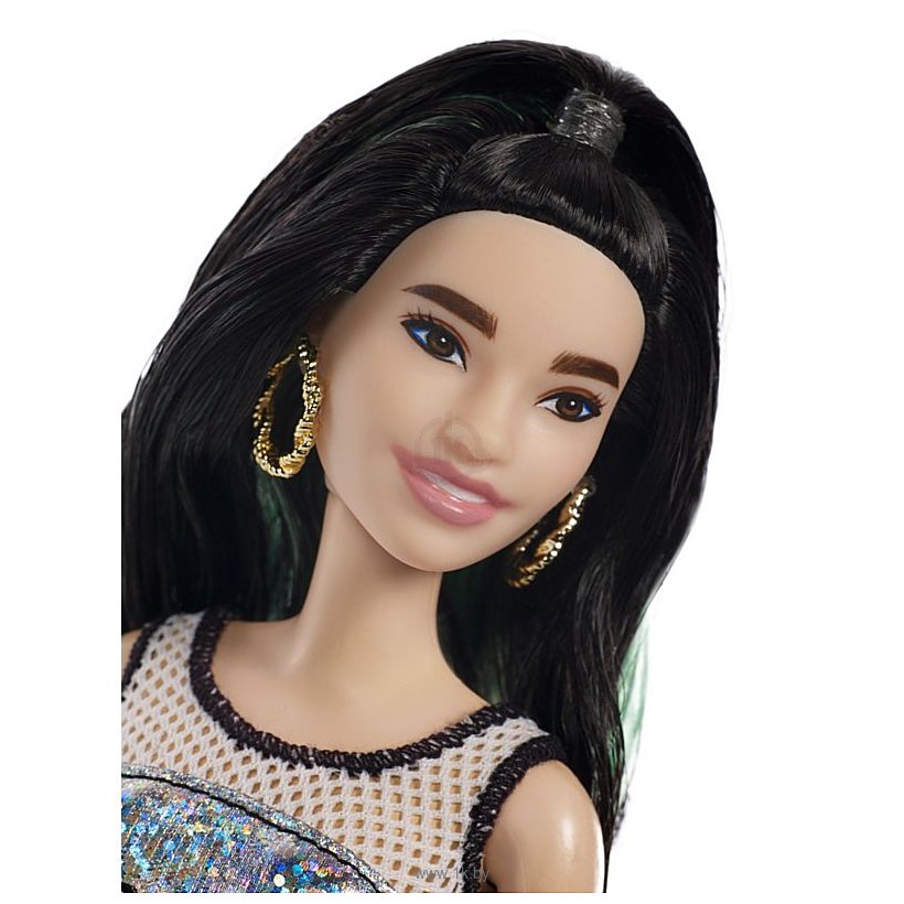 Фотографии Barbie Fashionistas Doll - Tall with Black Hair FXL50