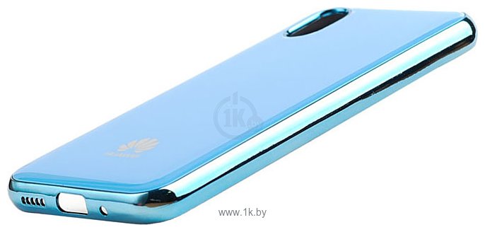 Фотографии EXPERTS Plating Tpu для Huawei Y6 (2019)/Honor 8A/Y6s (голубой)