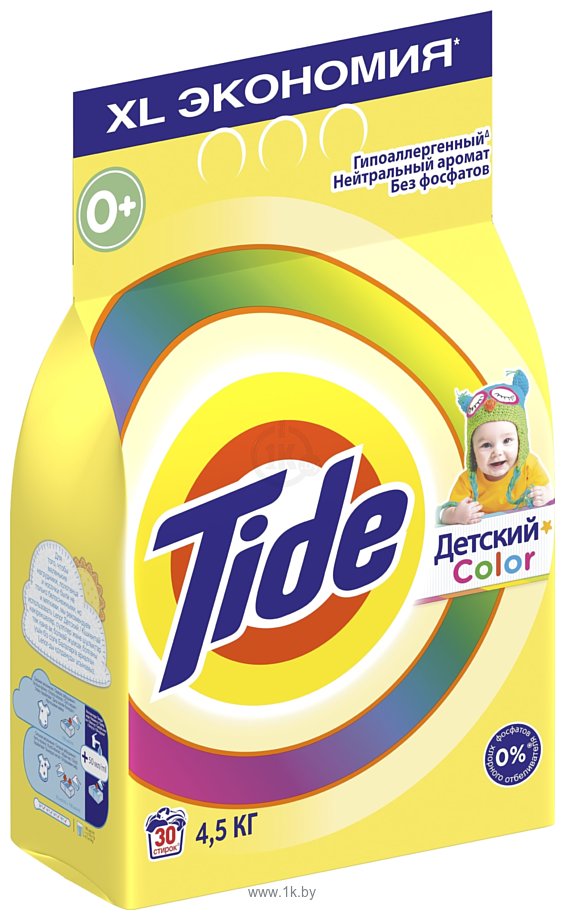 Фотографии Tide Детский Color 4.5 кг.