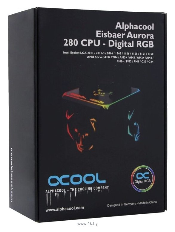 Фотографии Alphacool Eisbaer Aurora 280 CPU - Digital RGB 11729
