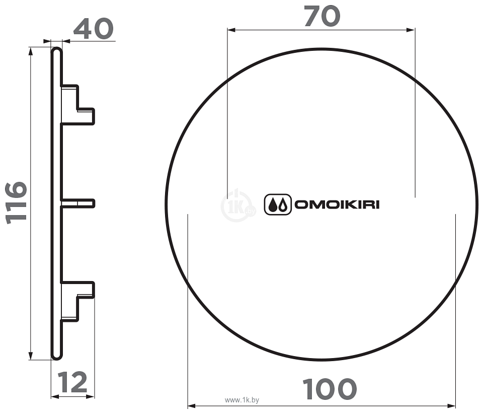 Фотографии Omoikiri DEC AB 4957089 (латунь)