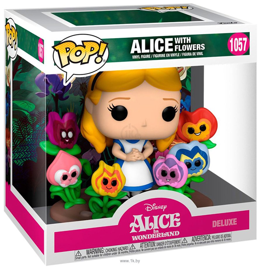 Фотографии Funko POP! Alice In Wonderland. Deluxe Alice With Flowers 55733