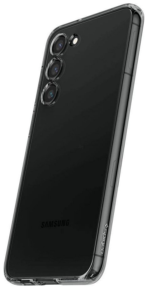 Фотографии Spigen Liquid Crystal для Galaxy S23 Plus ACS05663 (прозрачный, затемненный)