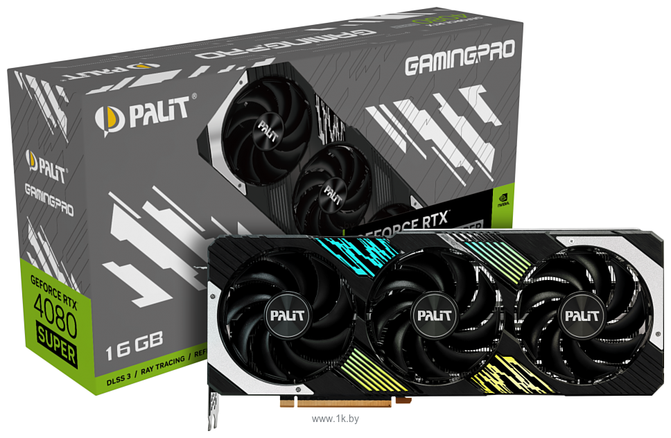 Фотографии Palit GeForce RTX 4080 Super GamingPro 16GB (NED408S019T2-1032A)