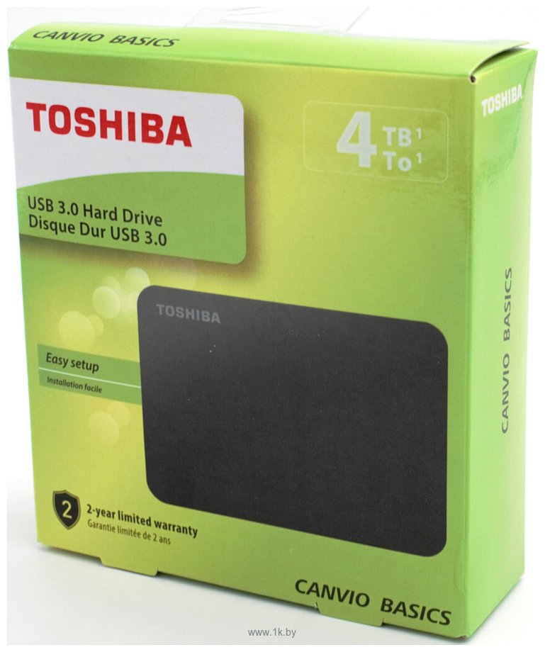 Фотографии Toshiba Canvio Basics Exclusive 4TB HDTB540MK3CA