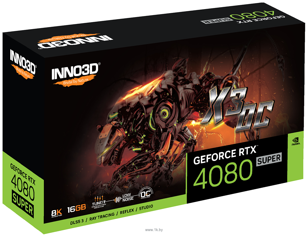 Фотографии Inno3D GeForce RTX 4080 Super X3 OC (N408S3-166XX-187049N)