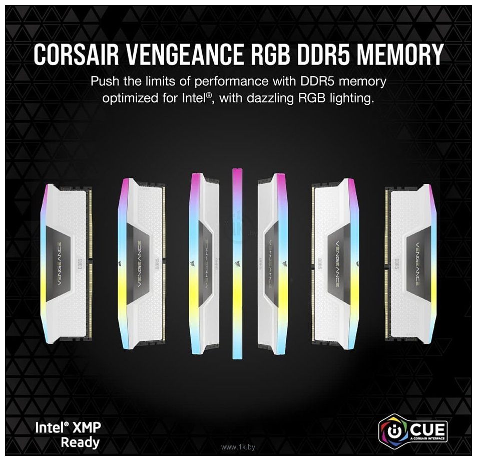 Фотографии Corsair Vengeance RGB CMH32GX5M2B6400C36W