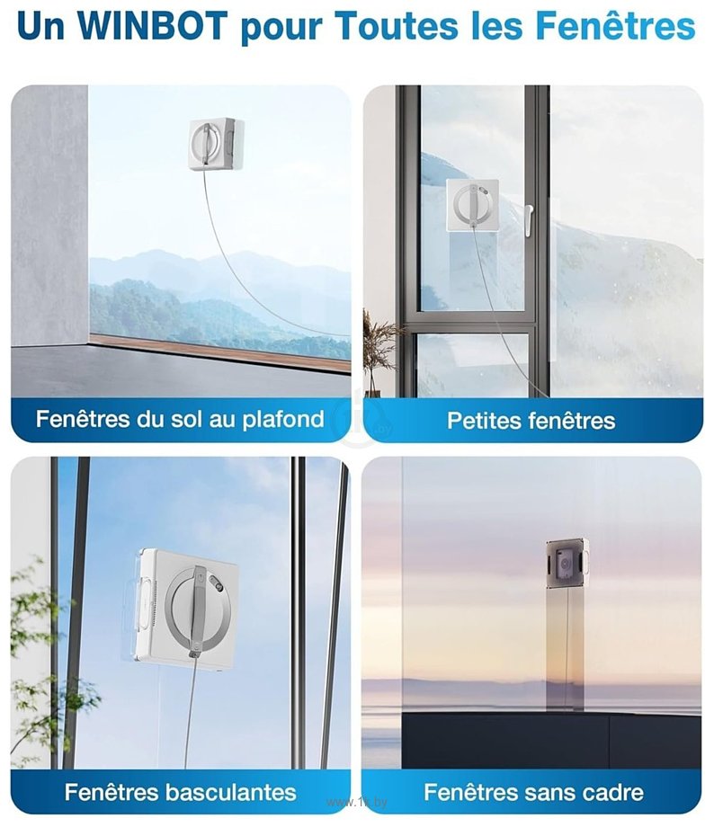 Фотографии Ecovacs Winbot W2 EU