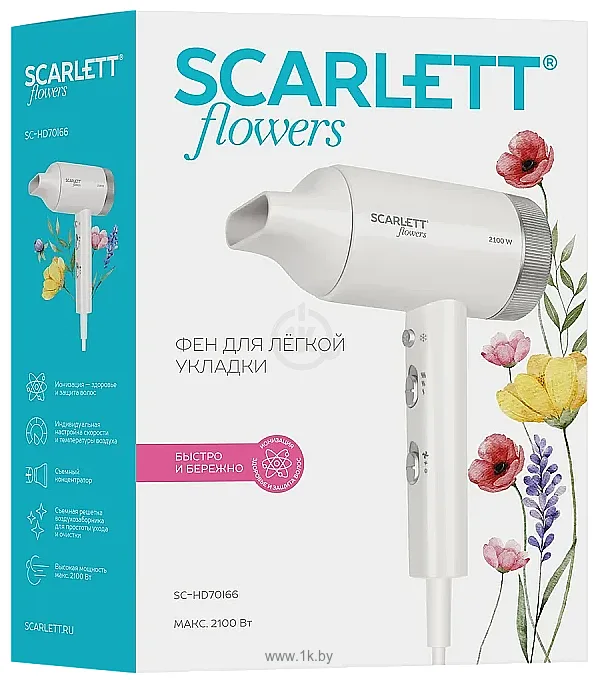 Фотографии Scarlett SC-HD70I66 Flowers