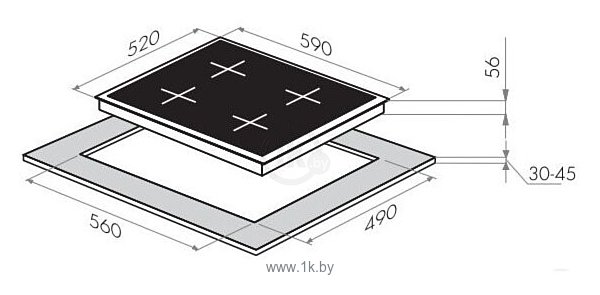 Фотографии MAUNFELD MVI59.2FL-WH