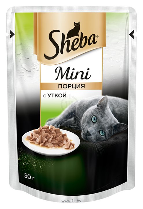 Фотографии Sheba (0.05 кг) 33 шт. Mini с уткой