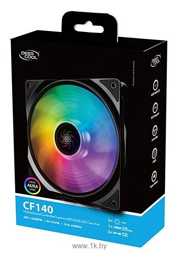 Фотографии Deepcool CF 140 – 2 in 1 DP-FA-RGB-CF140-2