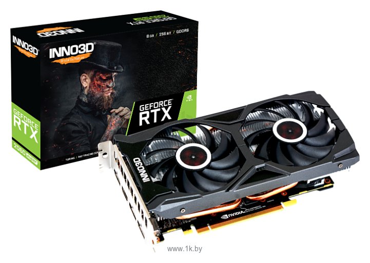 Фотографии INNO3D GeForce RTX 2060 SUPER TWIN X2 (N206S2-08D6X-1710VA15L)