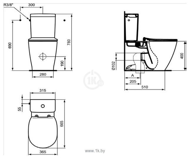 Фотографии Ideal Standard Connect AquaBlade E042901