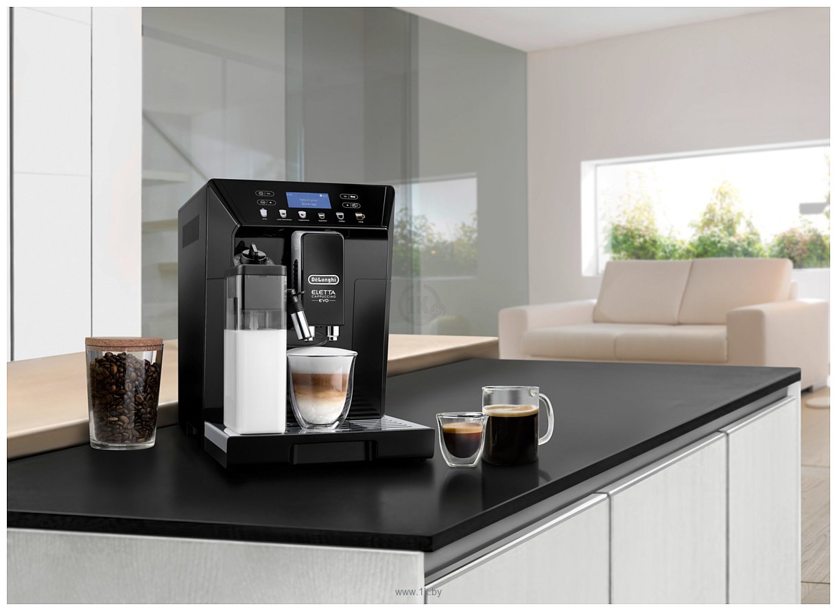 Фотографии DeLonghi Eletta Cappucino Evo ECAM46.860.B