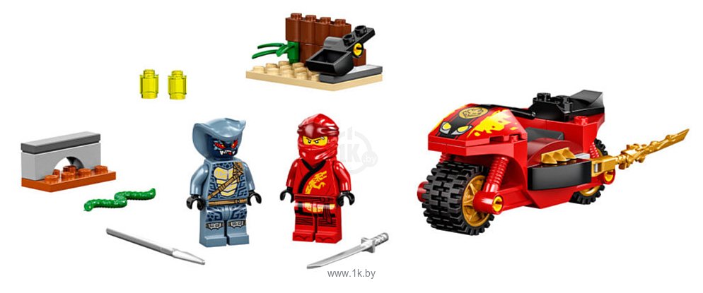 Фотографии LEGO Ninjago 71734 Мотоцикл Кая