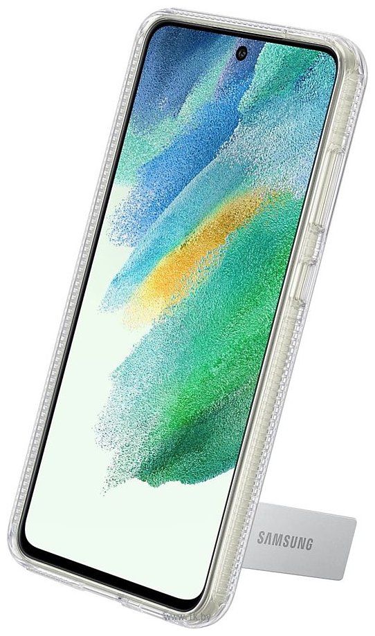 Фотографии Samsung Clear Standing Cover S21 FE (прозрачный)