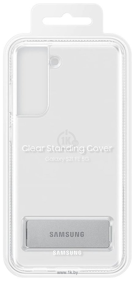 Фотографии Samsung Clear Standing Cover S21 FE (прозрачный)