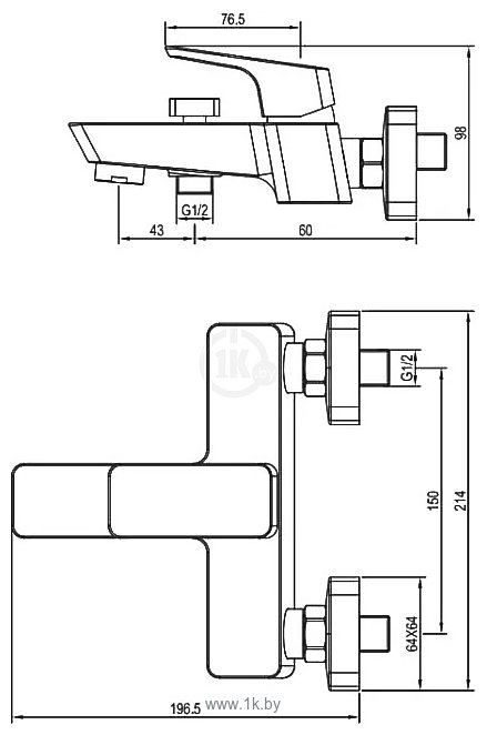 Фотографии Aquanet Gotic AF440-20B