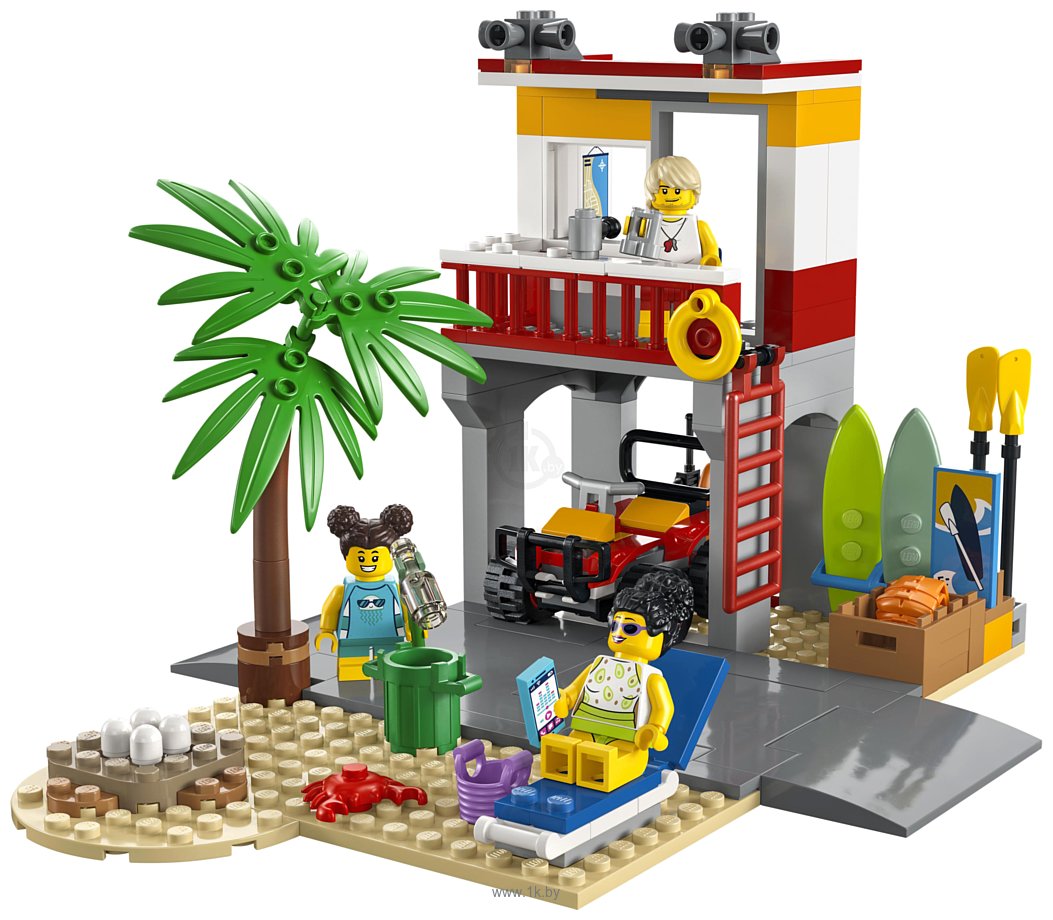 Фотографии LEGO City 60328 Пост спасателей на пляже