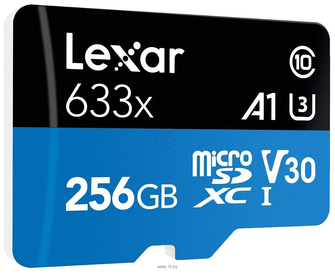 Фотографии Lexar LSDMI256BBEU633A microSDHC 256GB + адаптер